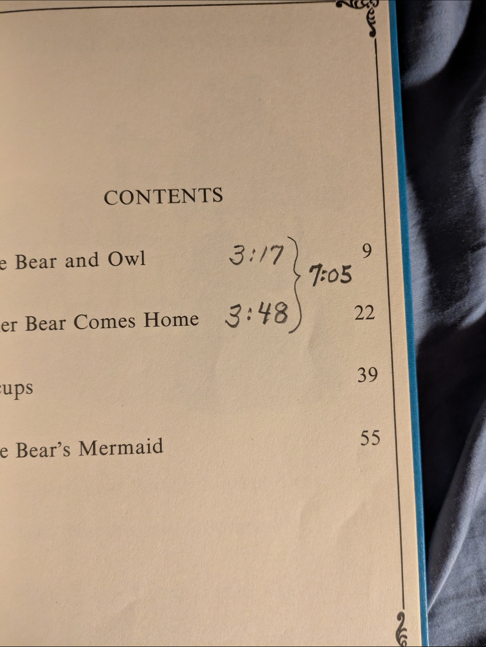 Little Bear by Else Holmelund Minarik - Blue and Cream Cover - Picture 7 of 9